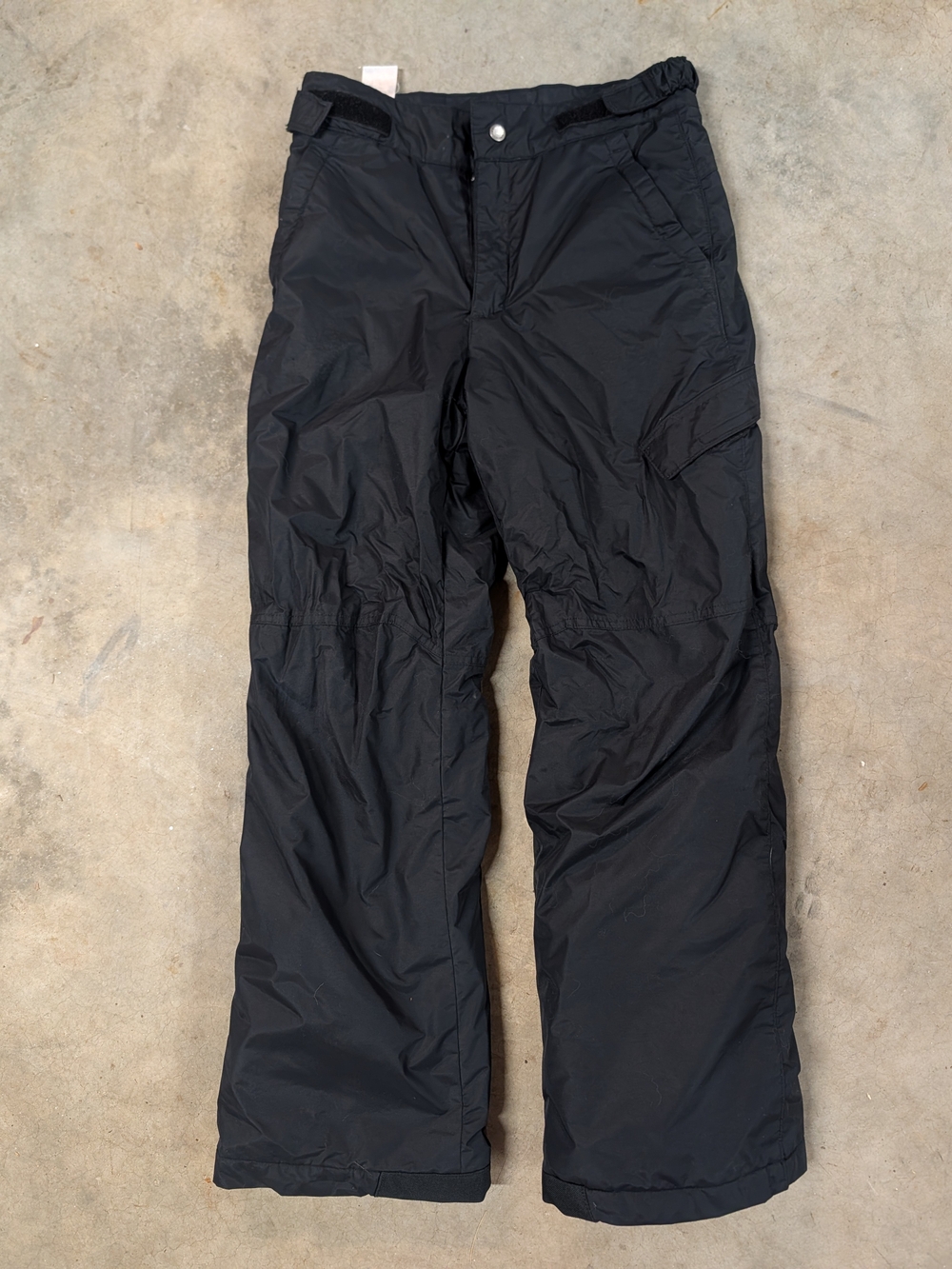 Boys Black Insulated Snow Pants